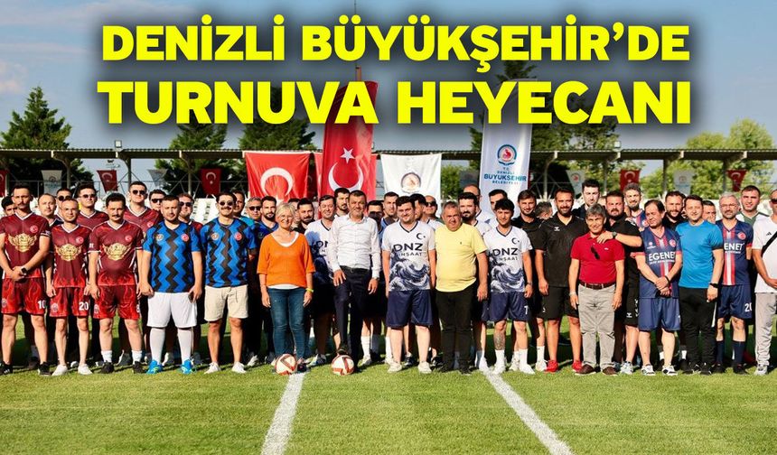 Birimler Arası Futbol Turnuvası coşkuyla başladı