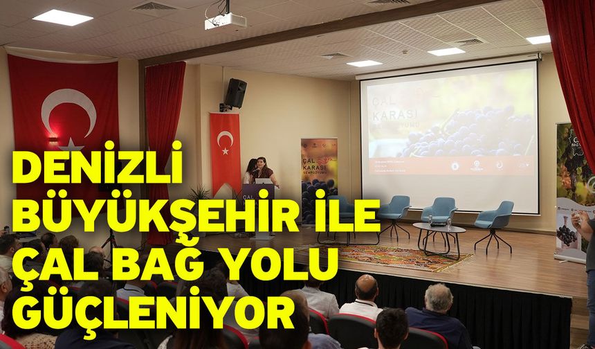 Denizli Büyükşehir ile Çal Bağ Yolu güçleniyor