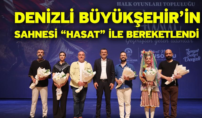 Halk danslarının hasadı sahnede toplandı
