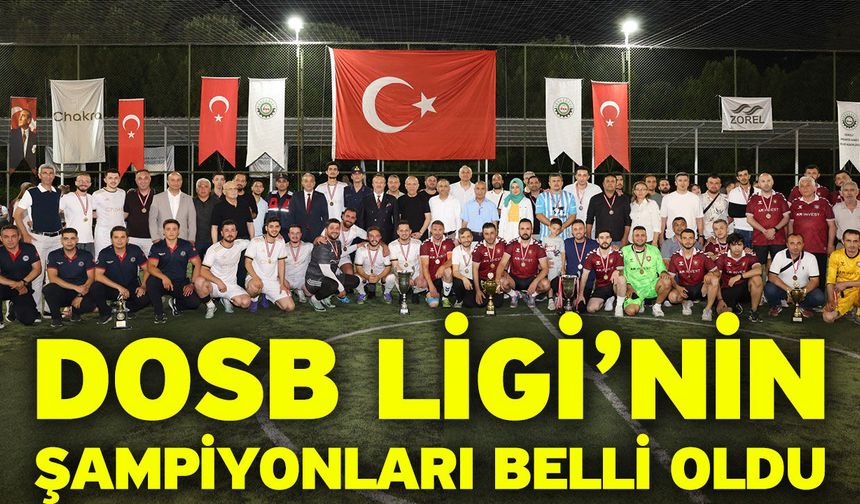 DOSB Ligi’nin şampiyonları belli oldu