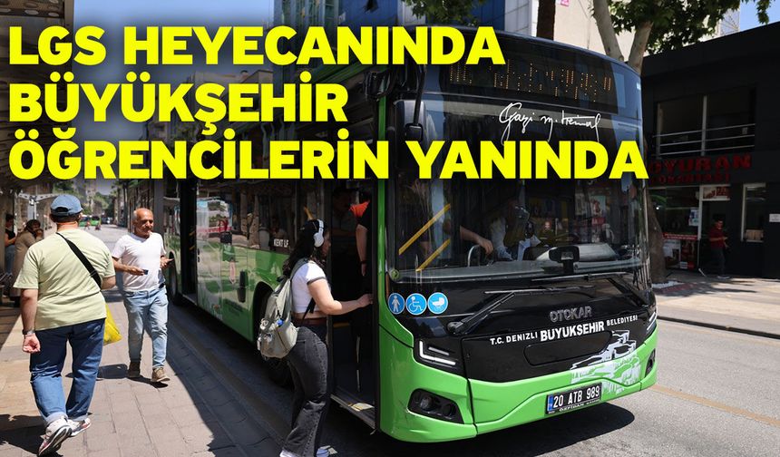 Büyükşehir otobüsleri sınav günü ücretsiz olacak