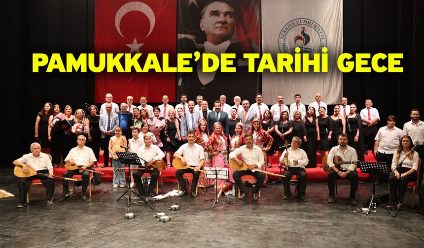 Pamukkale’de Tarihi Gece