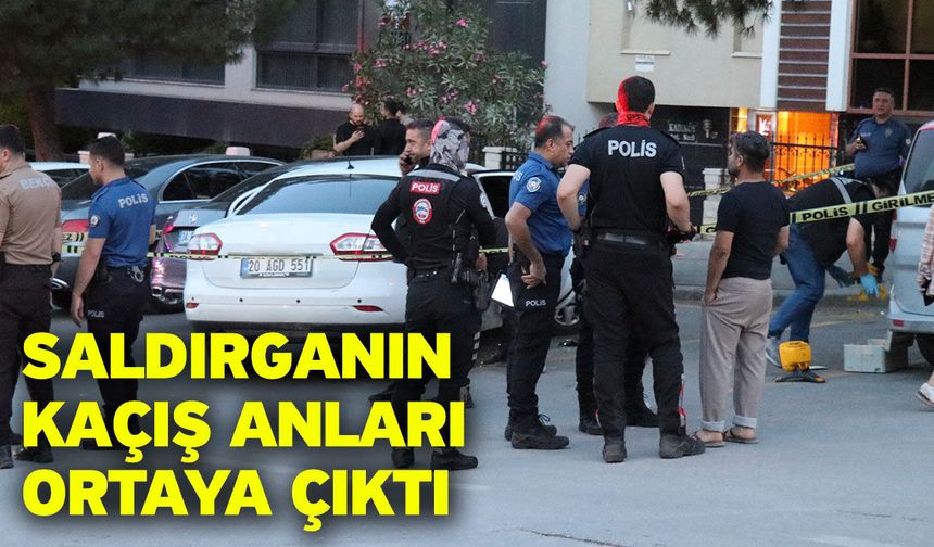 Saldırganın Kaçış Anları Ortaya Çıktı