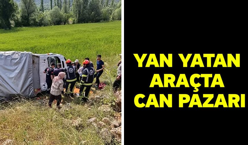 Yan Yatan Araçta Can Pazarı