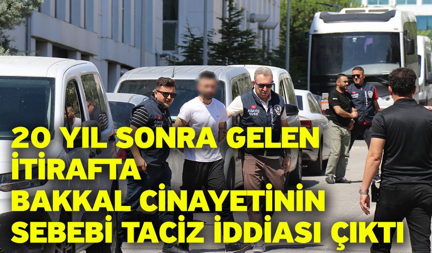 20 Yıl Sonra Gelen İtirafta Bakkal Cinayetinin Sebebi Taciz İddiası Çıktı