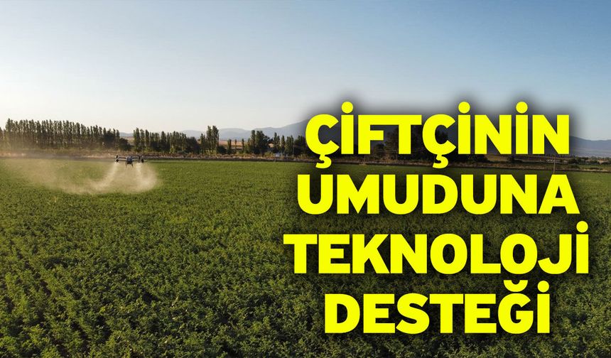 Borsa-20'ye Zirai İnsansız Hava Aracıyla İlaçlama! Çiftçinin Umuduna Teknoloji Desteği