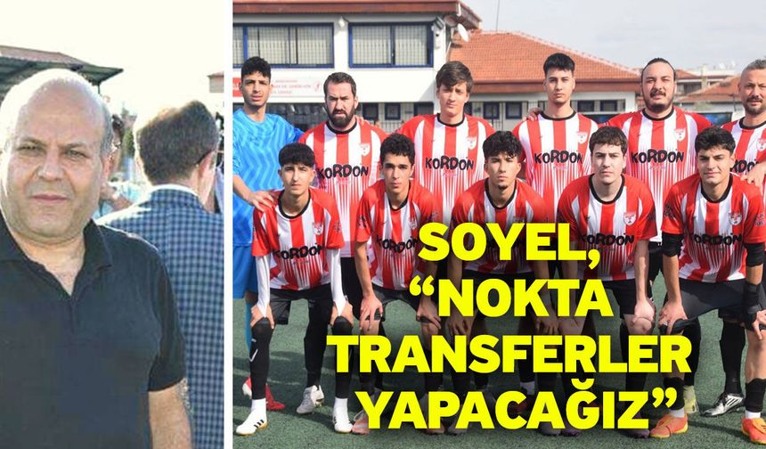 Soyel, “Nokta transferler yapacağız”