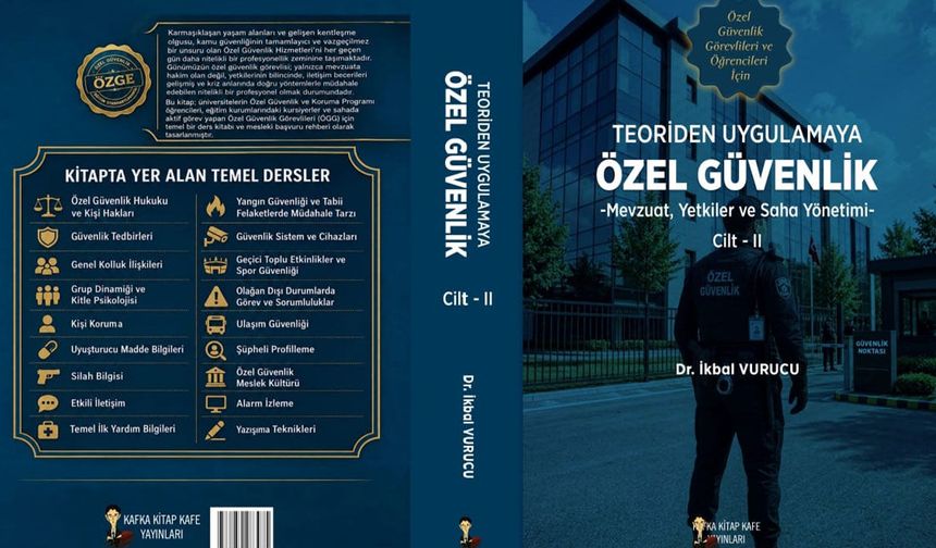 Acıpayam MYO Akademisyeni Özel Güvenlik Alanında İki Ciltlik Eseri Yayımlandı