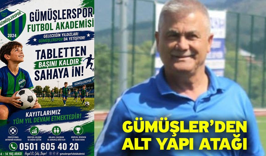 Gümüşler’den alt yapı atağı