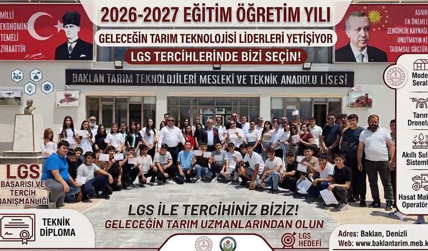Geleceğin Tarımı Baklan’da Yetişecek
