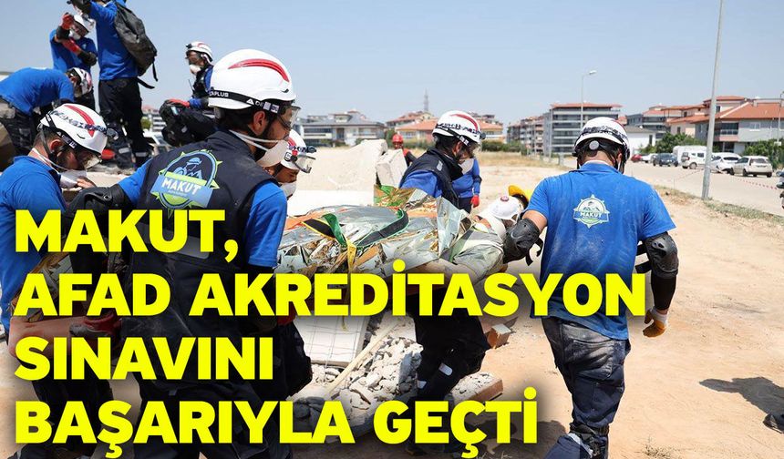 MAKUT, AFAD Akreditasyon Sınavını Başarıyla Geçti