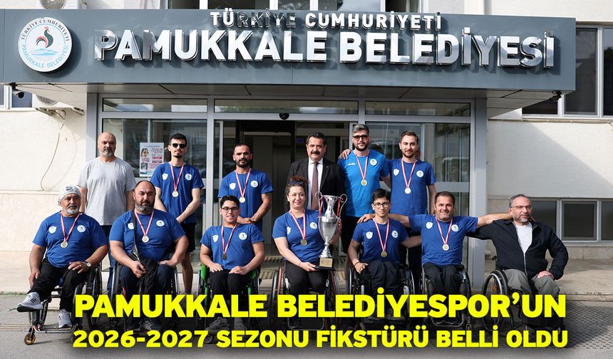 Pamukkale Belediyespor’un 2026-2027 Sezonu Fikstürü Belli Oldu