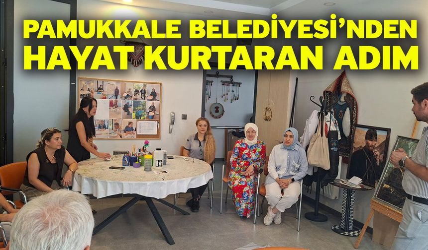 Pamukkale Belediyesi’nden Hayat Kurtaran Adım