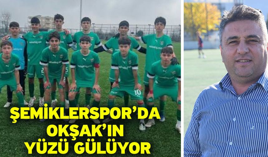 Şemiklerspor’da Okşak’ın yüzü gülüyor