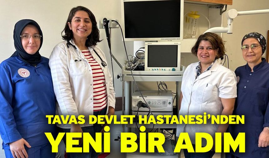 Tavas Devlet Hastanesi’nden Yeni Bir Adım