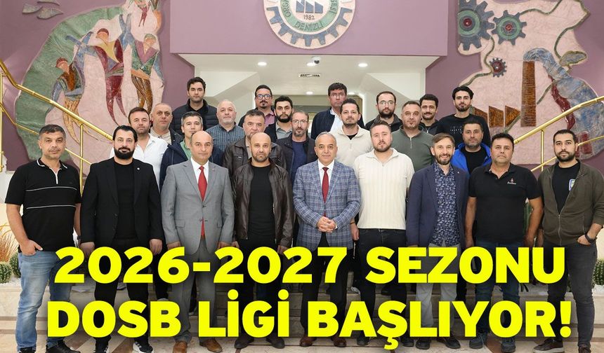 Denizli OSB’de Süper Lig Teknik Toplantı Ve Kura Çekimi Yapıldı