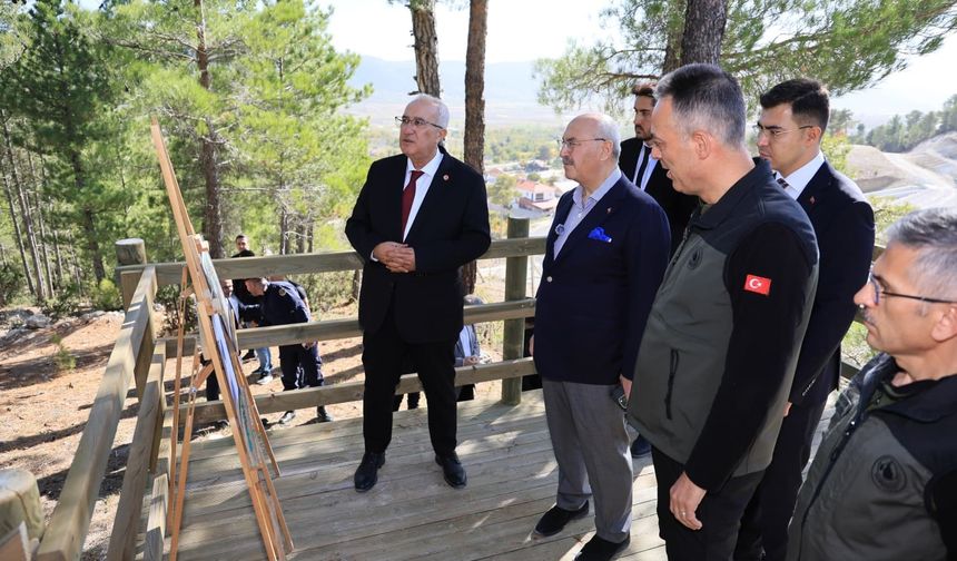 Vali Köşer, Çameli’nde devam eden projeleri yerinde inceledi
