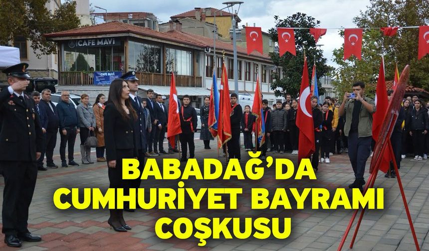Babadağ’da Cumhuriyet Bayramı Coşkusu