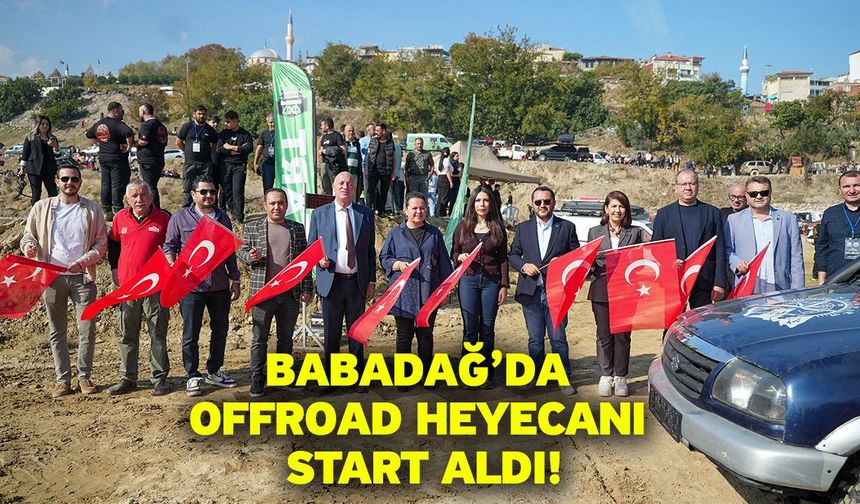 Babadağ’da Offroad Heyecanı Start Aldı!