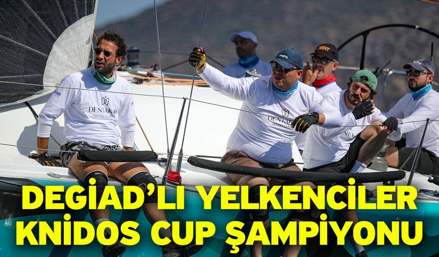 DEGİAD’lı Yelkenciler Knidos Cup Şampiyonu