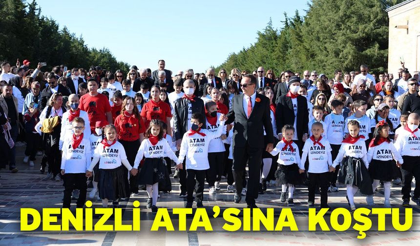 Denizli Ata’sına koştu