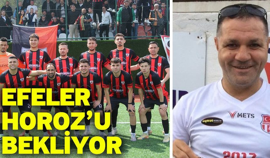 Efeler Horoz’u bekliyor