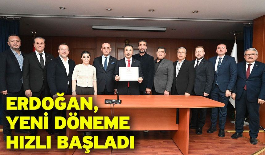 Erdoğan, Yeni Döneme Hızlı Başladı