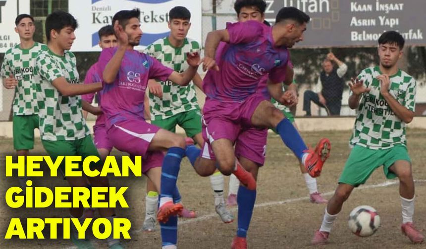 Heyecan giderek artıyor