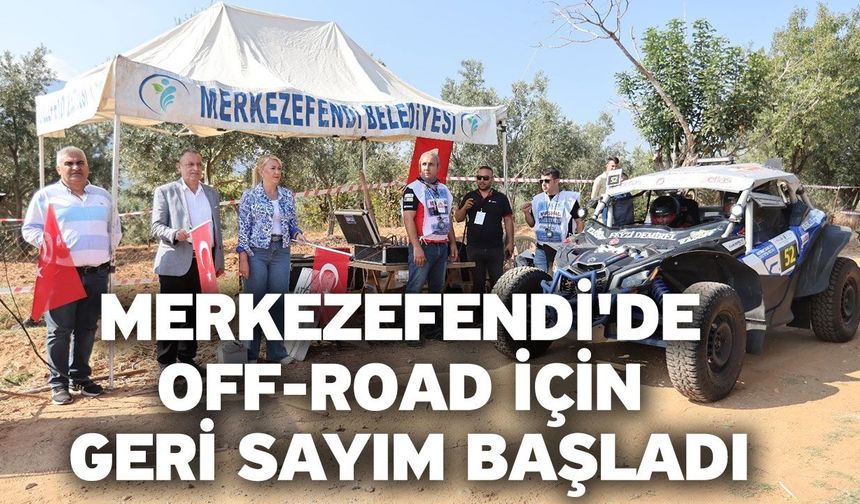 Merkezefendi'de off-road için geri sayım başladı
