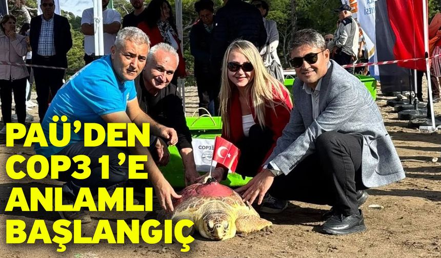 PAÜ’den COP31’e Anlamlı Başlangıç! 24 İklim Projesi Tanıtıldı