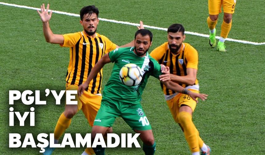 PGL’ye iyi başlamadık