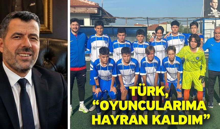 Türk, “Oyuncularıma hayran kaldım”