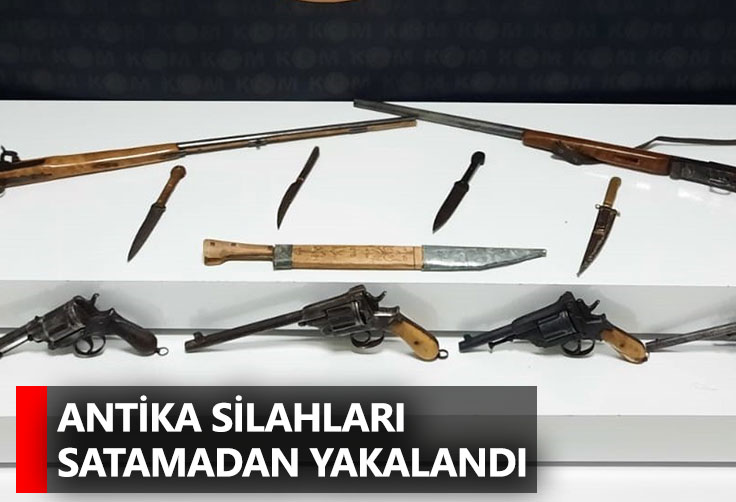 Antika Silahları Satamadan Yakalandı Pamukkale Haber Denizli Haber