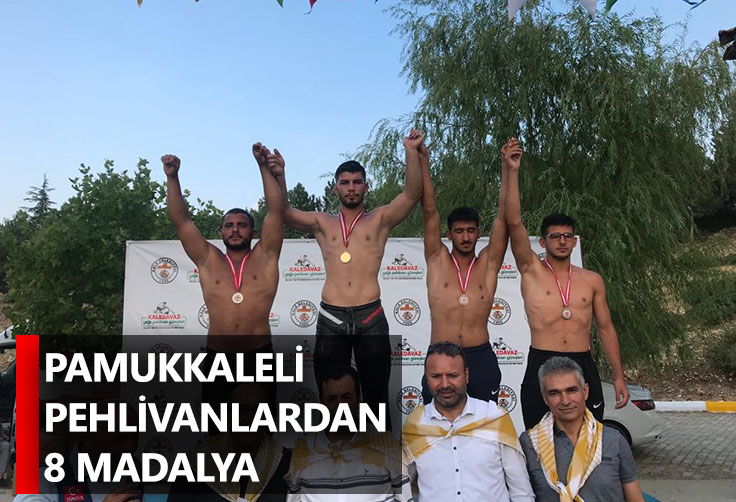 Pamukkaleli Pehlivanlardan 8 Madalya Pamukkale Haber Denizli Haber