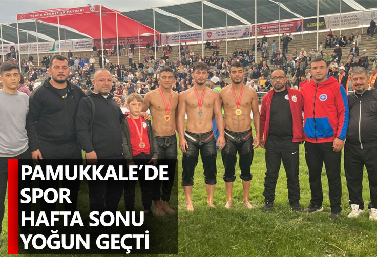 Il weekend sportivo è stato intenso a Pamukkale – Pamukkale News |  Notizie da Denizli