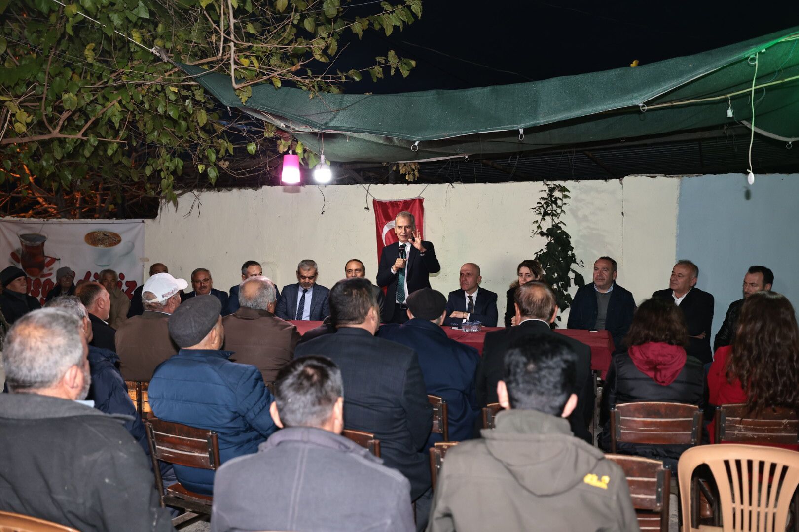 Başkan Zolan Sarayköy’de hemşehrileriyle buluştu (7)