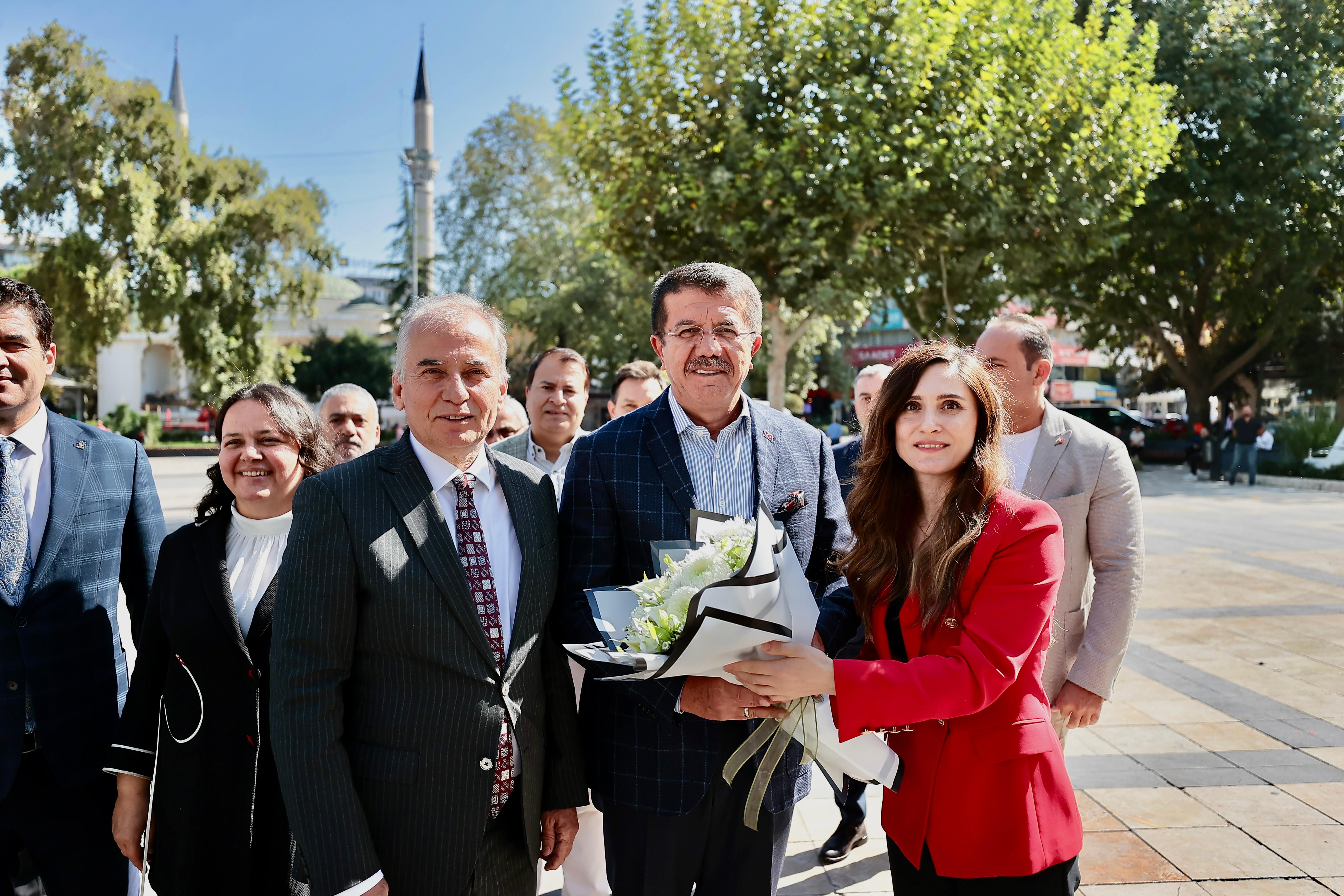 AK Parti Genel Başkan Yardımcısı Zeybekci’den Başkan Zolan’a ziyaret (5)