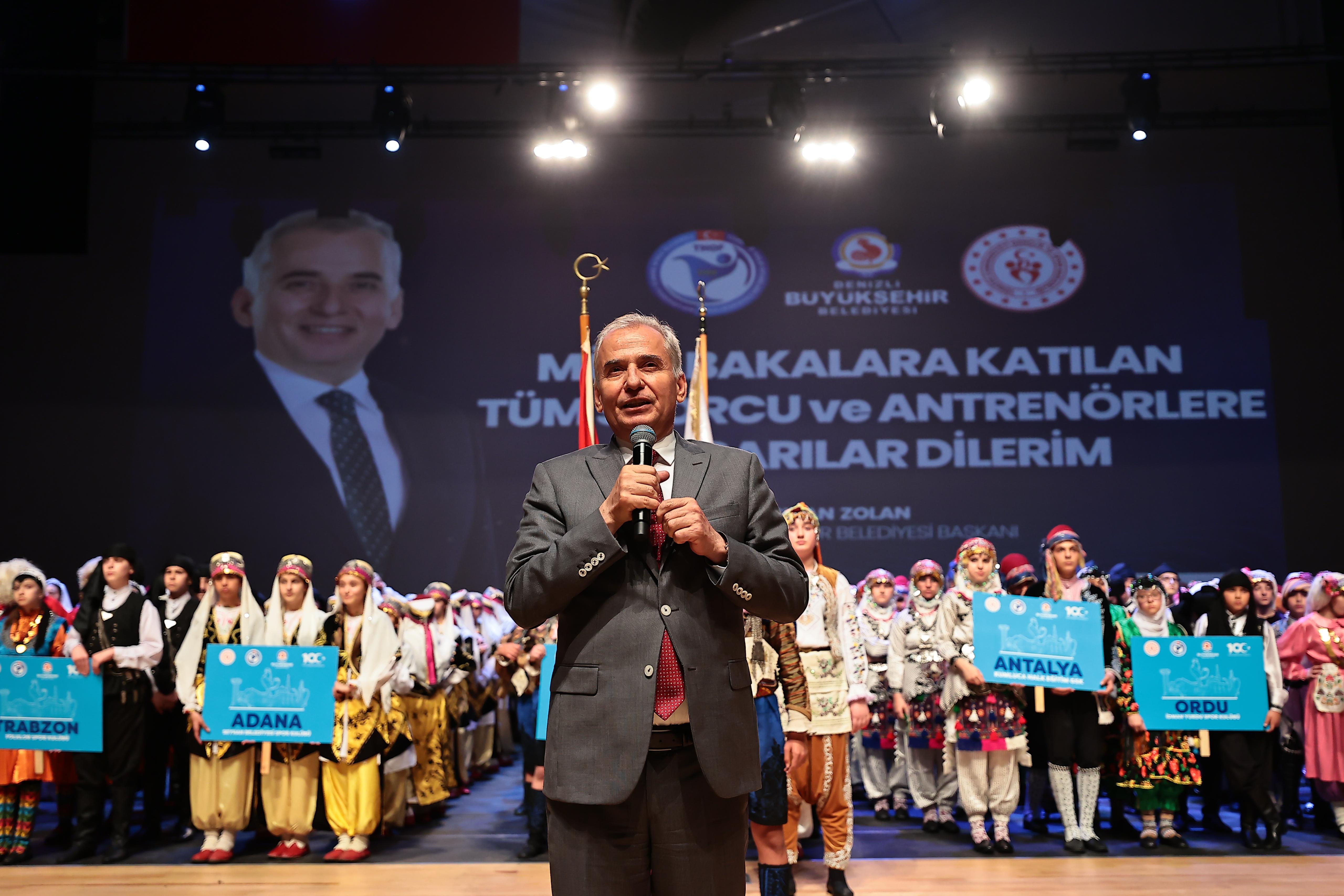 Halk Oyunları Türkiye Şampiyonası heyecanı doyasıya  ( (3)