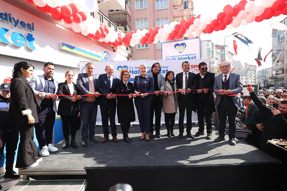 Merkezefendi̇ Halk Market Hi̇zmete Başladi (7)