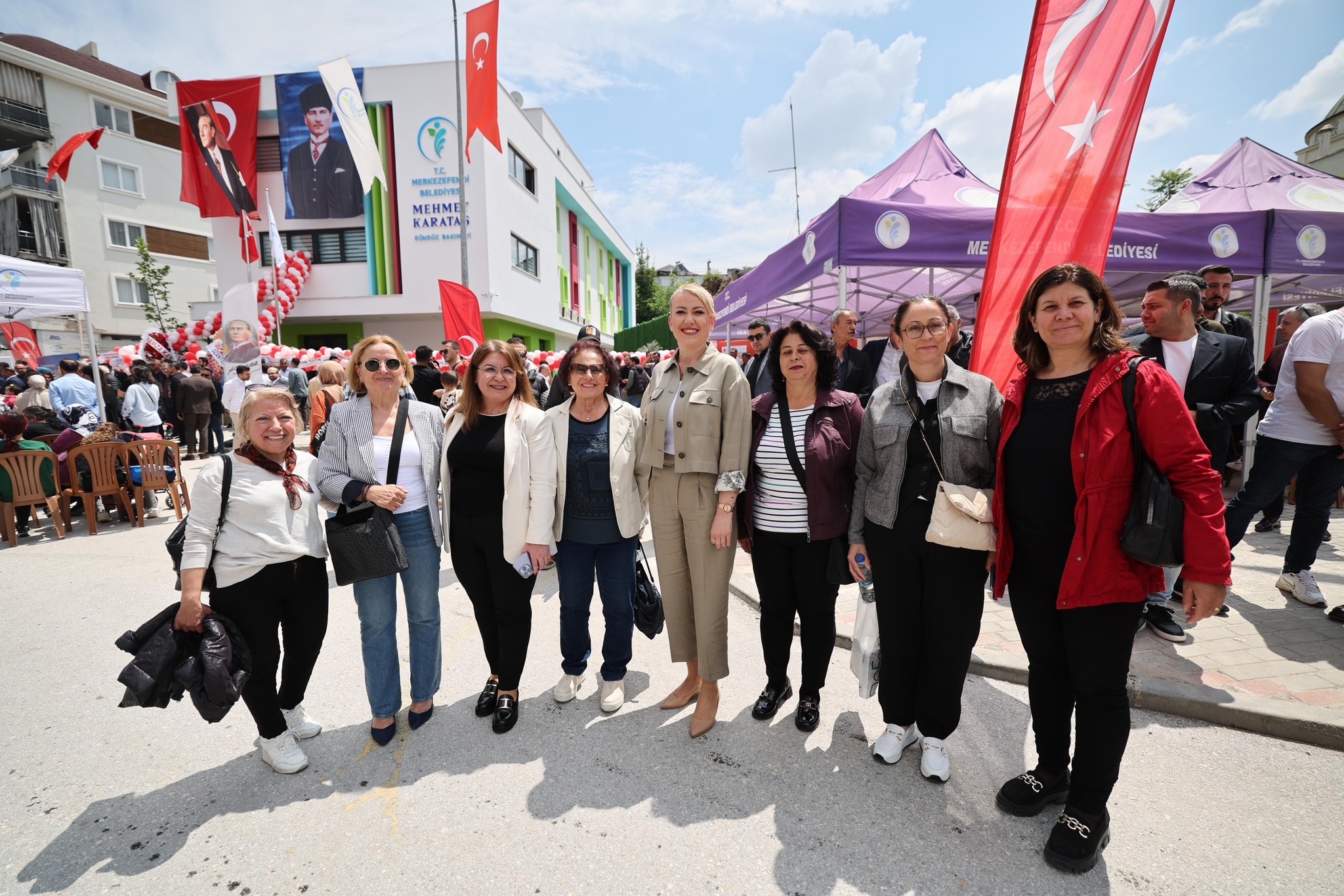 Merkezefendi̇ Beledi̇yesi̇’ni̇n 3. Kreşi̇ Açildi (20)