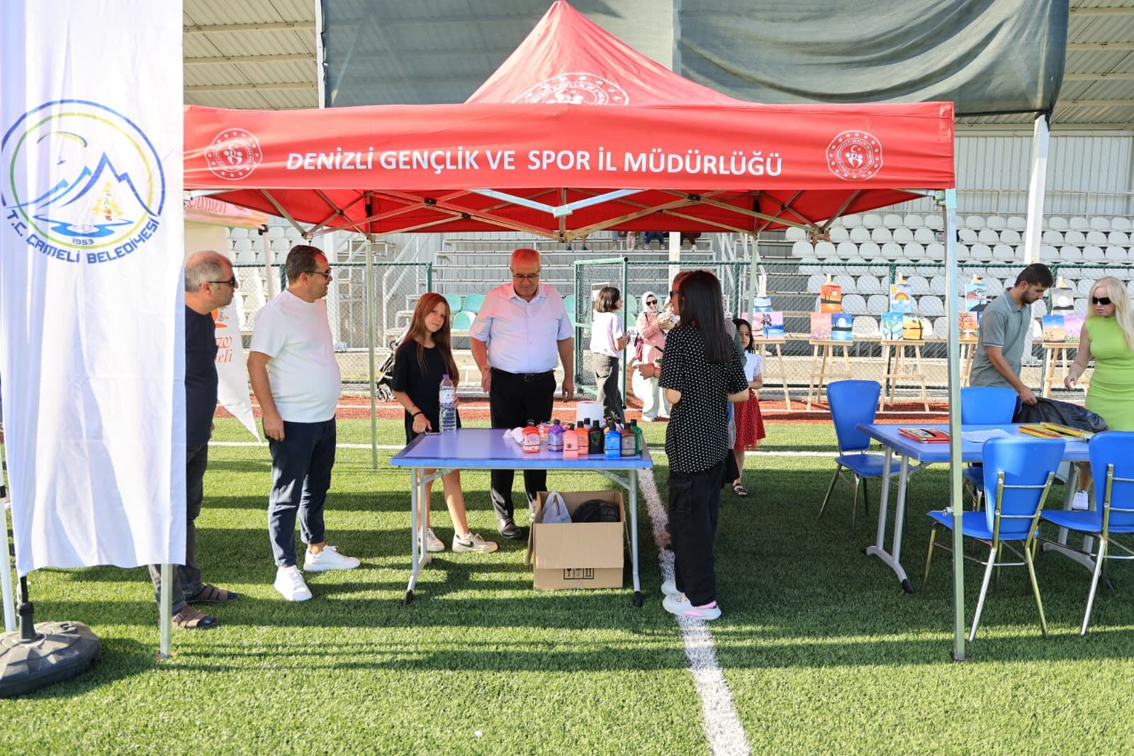 Arslan Spor Festi̇vali̇’nde Gençlerle Buluştu (2)