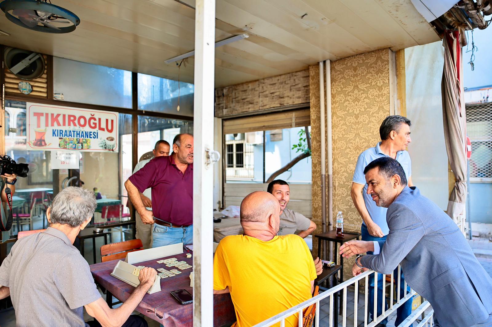 Başkan Çavuşoğlu, İstiklal Caddesi’nde Yeni Ulaşım Düzenlemesini Inceledi (7)