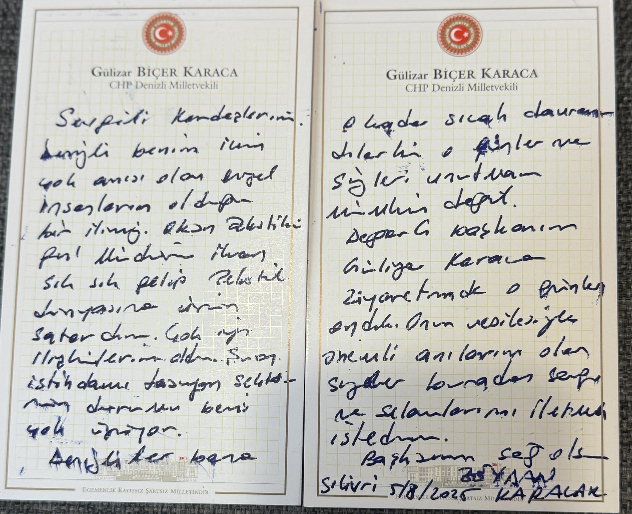 Zeydan Karalar Mesaj