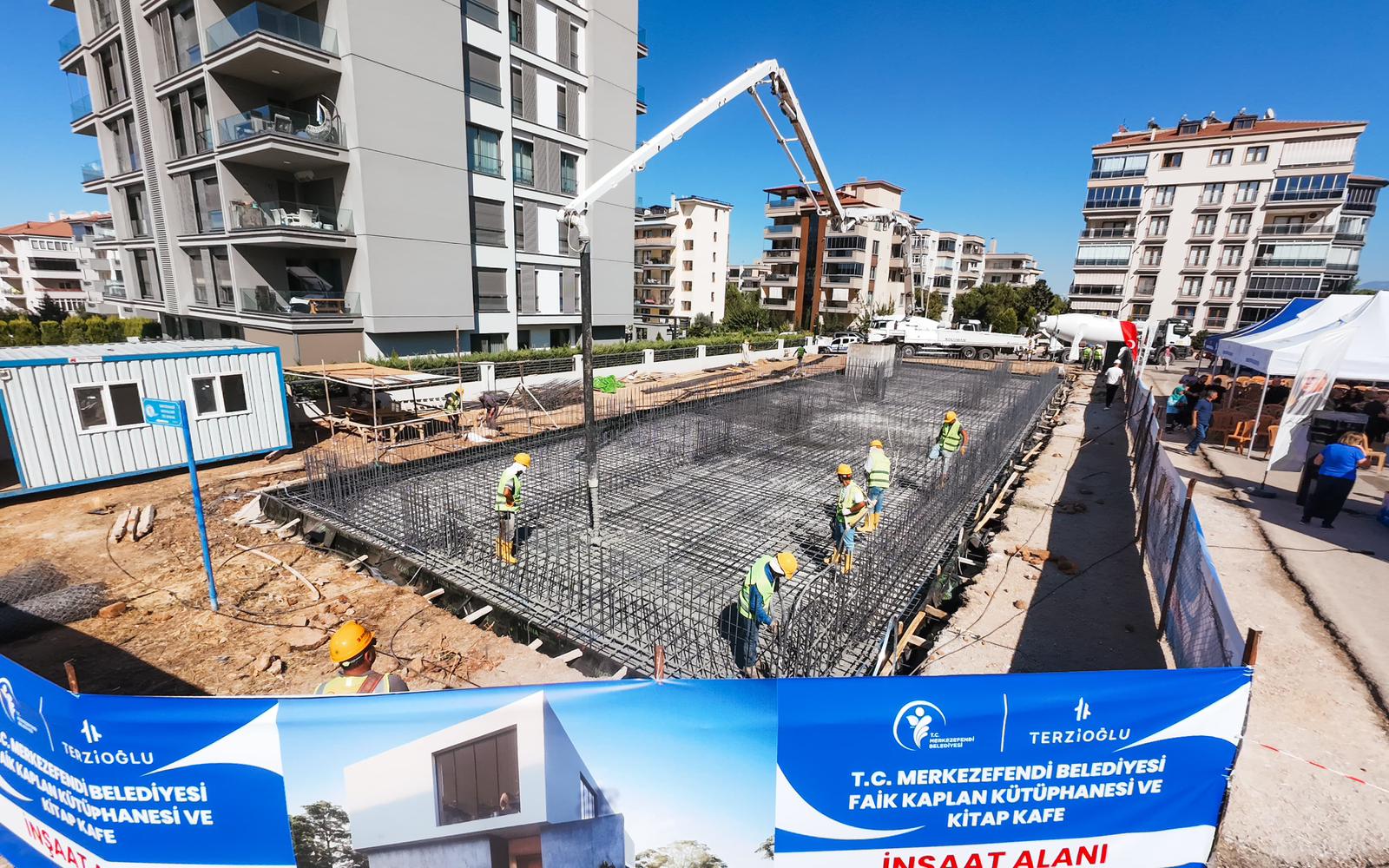 Fai̇k Kaplan Kütüphanesi̇ Ve Ki̇tap Kafe’ni̇n Temeli̇ Atildi (2)