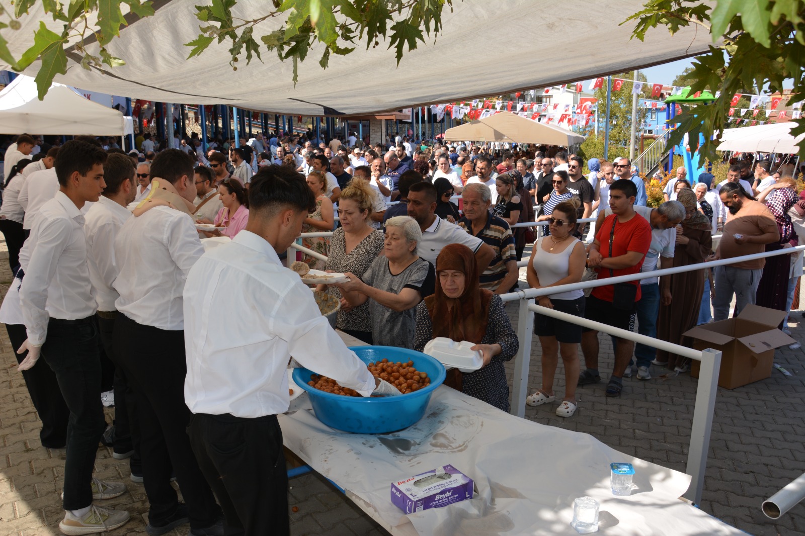 Geleneksel Keşkek Festi̇vali̇ Babadağ’da Bi̇nleri̇ Buluşturdu (3)