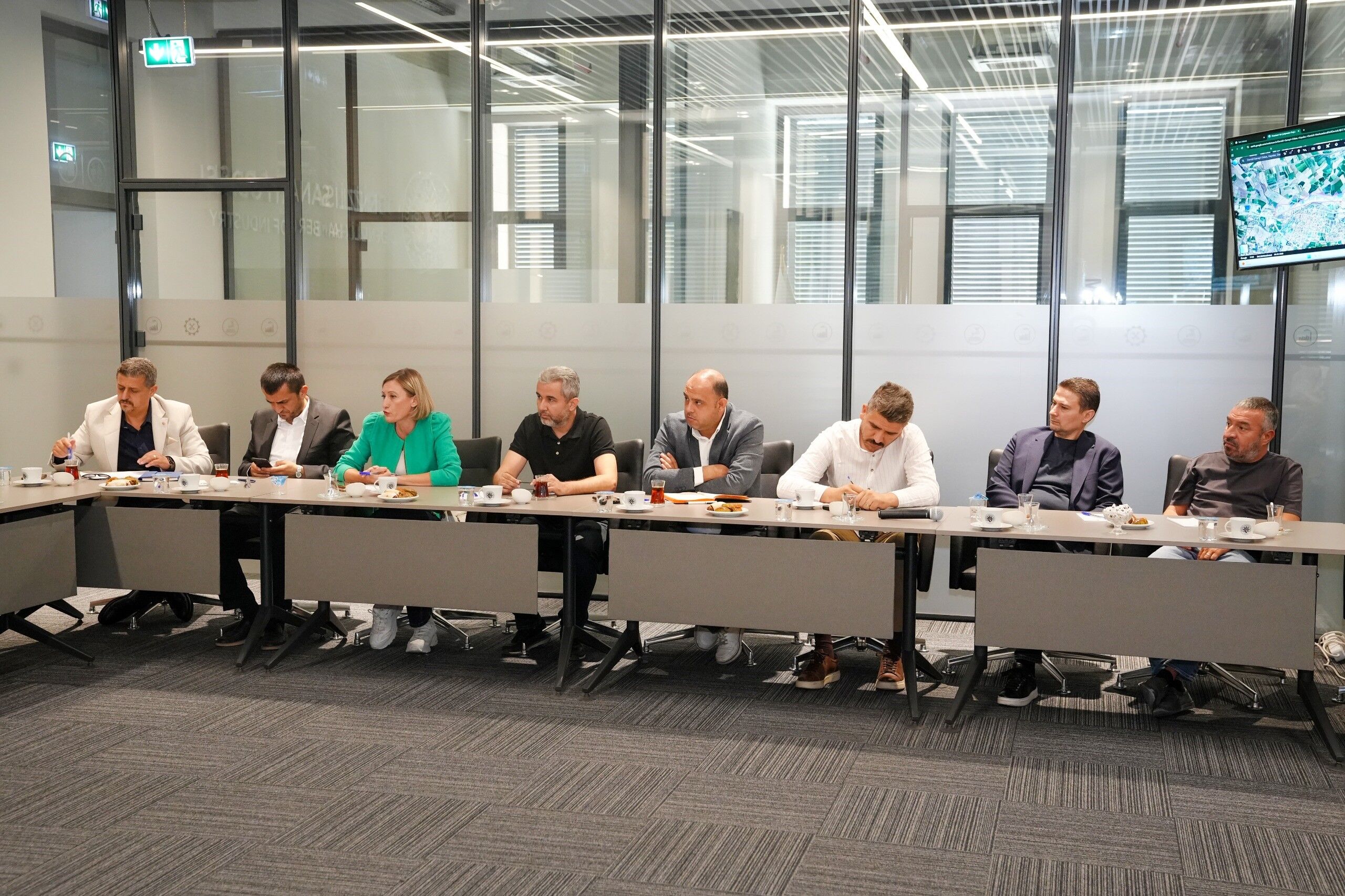 Dso Sanayi̇ Yöneti̇şi̇m Masasi 'Pinarkent' Gündemi̇yle Toplandi (3)