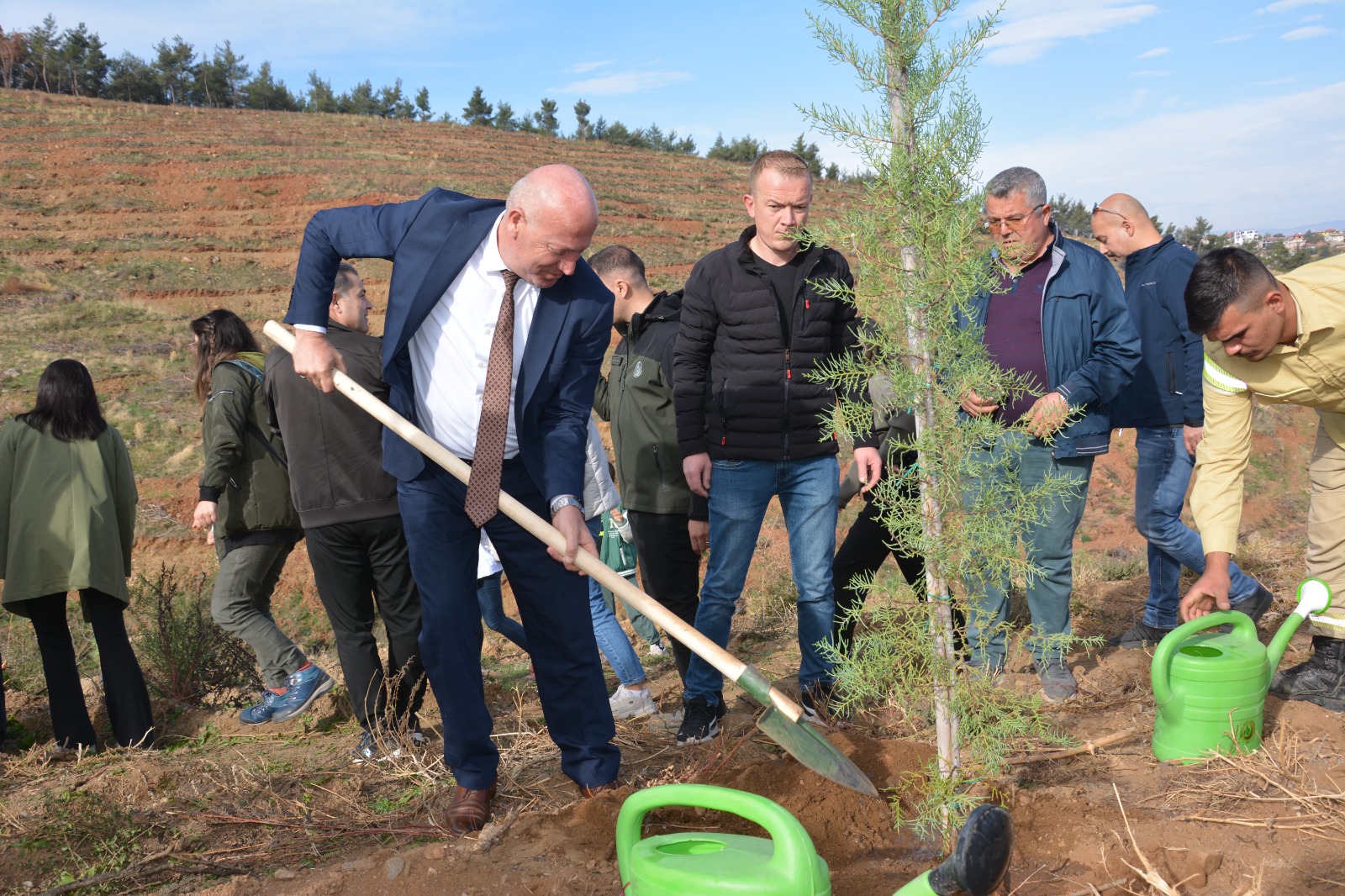 Babadağ’da Geleceğe Nefes! Fi̇danlar Toprakla, Umutlar Gelecekle Buluştu (4)
