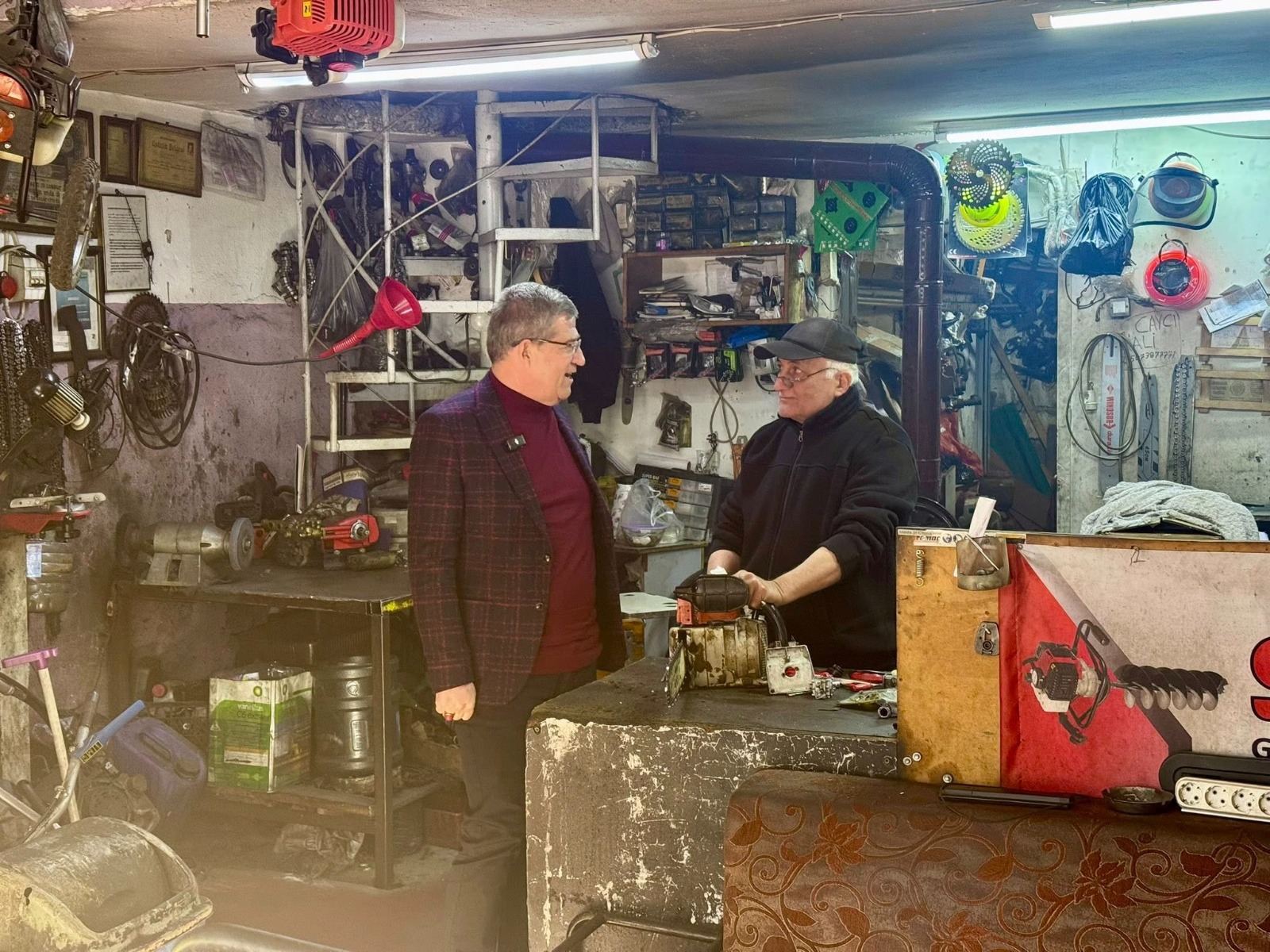 Subaşıoğlu Esnaf Ziyaretlerini Sürdürüyor (4)