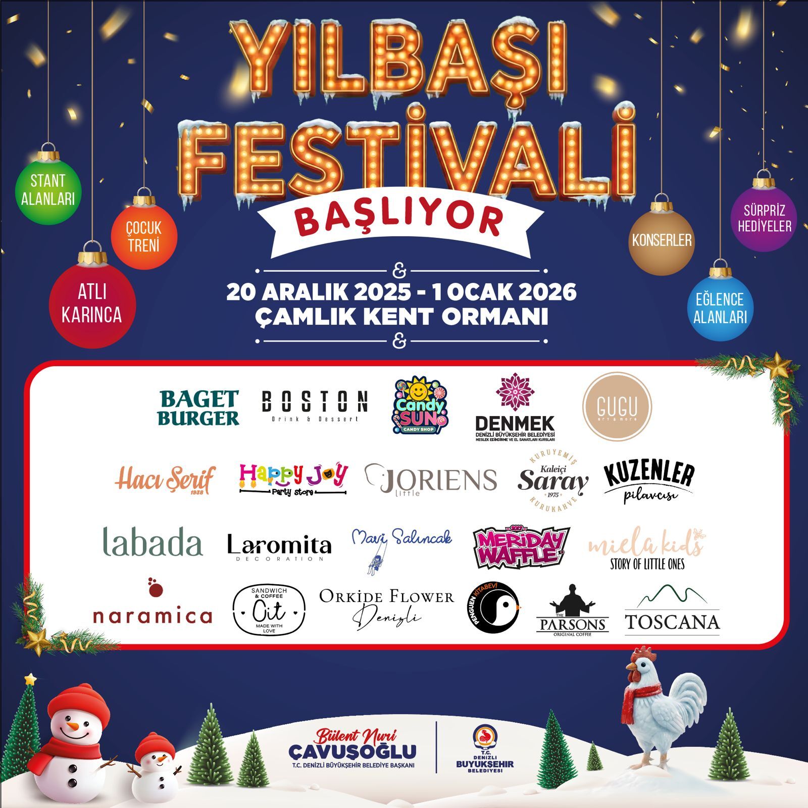 Yılbaşı Festivali Çamlık Kent Ormanı’nda Başlıyor (1)