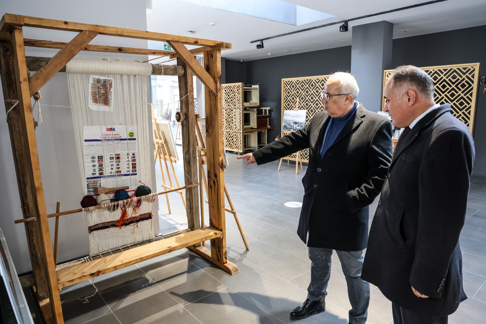 İl Kültür Ve Turi̇zm Müdürü Adem Özel’den Arslan’a Zi̇yaret (5)